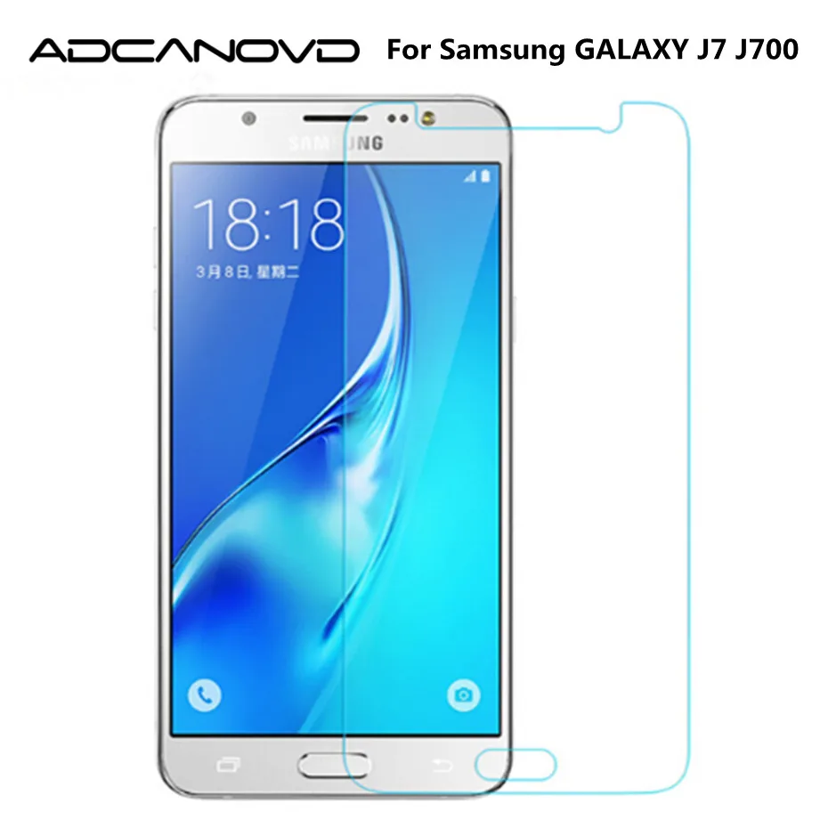 Ультратонкое защитное стекло 9H для Samsung GALAXY J7 J700 закаленное на Duos Lte J700F J700H J700M |