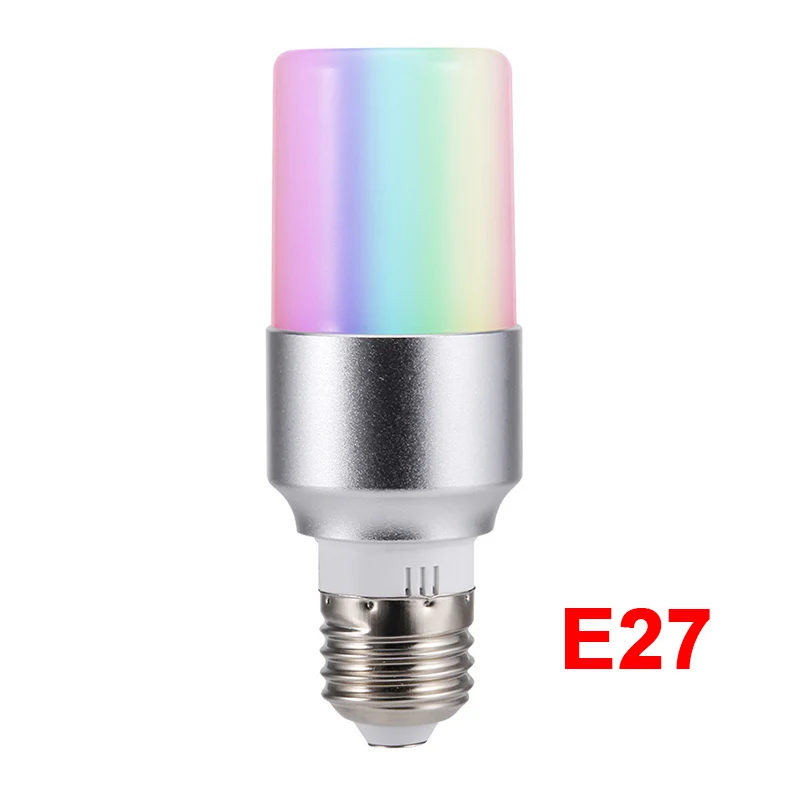 E27 3psc Bulb 3 шт. Wifi умный светильник с дистанционным управлением WiFi умный светодиодный светильник с регулируемой яркостью RGB лампа для Alexa Google Home E27 E14 B22 - Цвет: E27 3psc Bulb