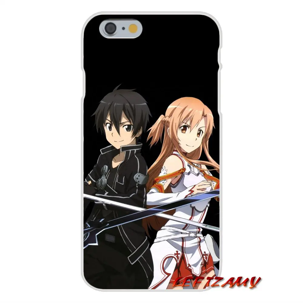 Мягкий чехол TPU аниме Sword Art Online игры Девушка Асуна Krito для samsung Galaxy S3 S4 S5 мини S6 S7