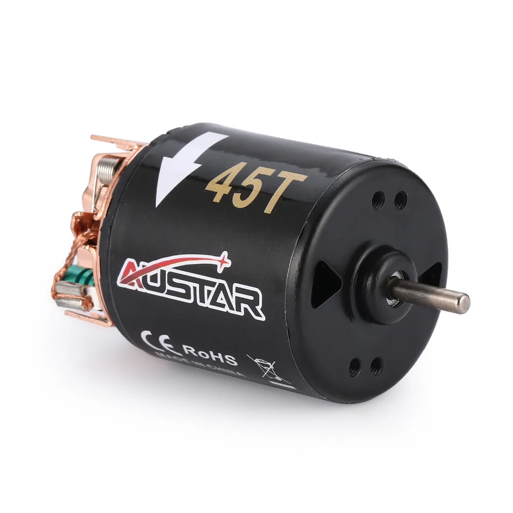 Мотор AUSTAR 540 45T для 1/10 Axial SCX10 RC4WD D90 RC Rock Crawler Climbing с дистанционным управлением