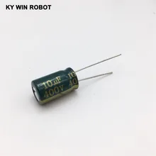 10pcs/bag 10 * 17mm 400V / 10UF electrolytic capacitor