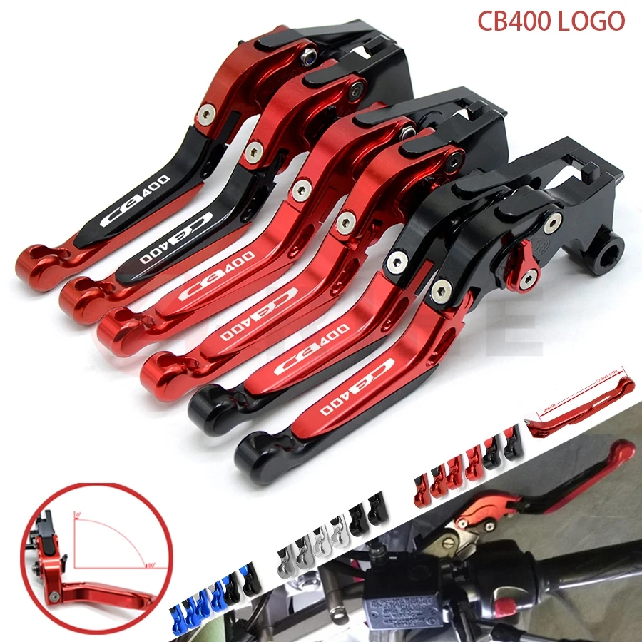 Мотоциклетные Складные Выдвижные Алюминиевые Регулируемые рычаги тормоза