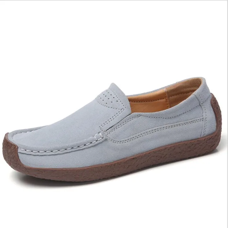 AGUTZM/Новинка года; сезон весна-осень; женская обувь на плоской нескользящей подошве; женская повседневная обувь; Тканевая обувь в стиле старого Пекина; женские кроссовки; Y194 - Цвет: Серый