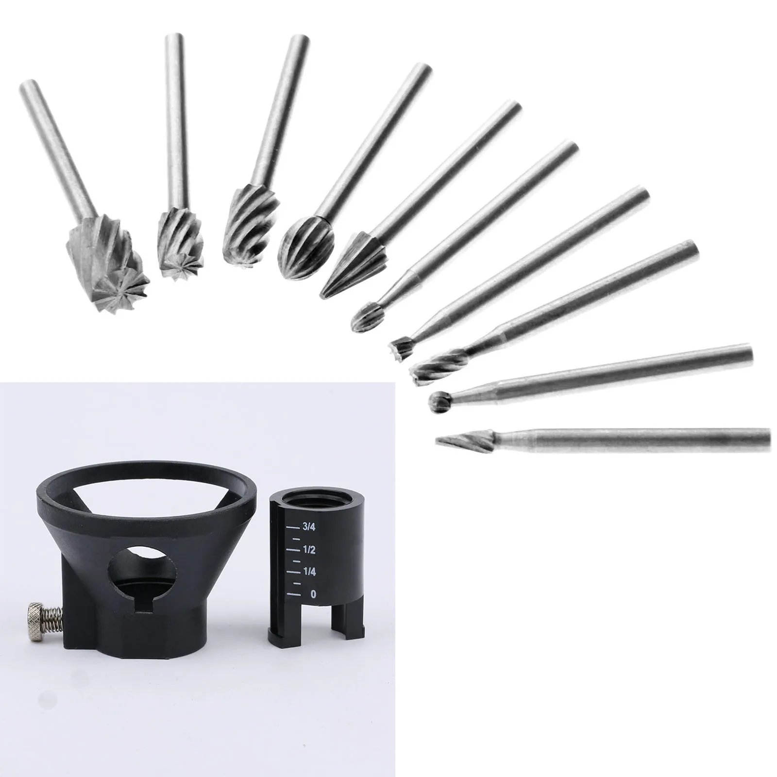 10 шт. HSS маршрутизации маршрутизатор шлифовальные биты древесный фрезерный