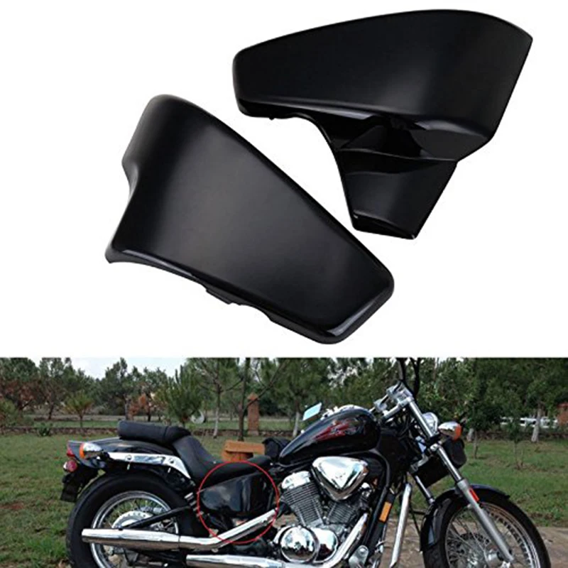 Боковая крышка аккумулятора мотоцикла для Honda Shadow Deluxe Vlx400 600 1999-2008 Vt400 | Автомобили