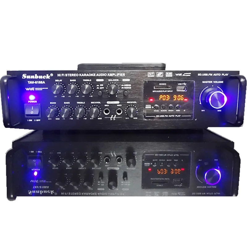 Домашний аудиоусилитель высокой мощности 2 0 Вт 220 В/12 В 500 Вт|amplifier power|500w power
