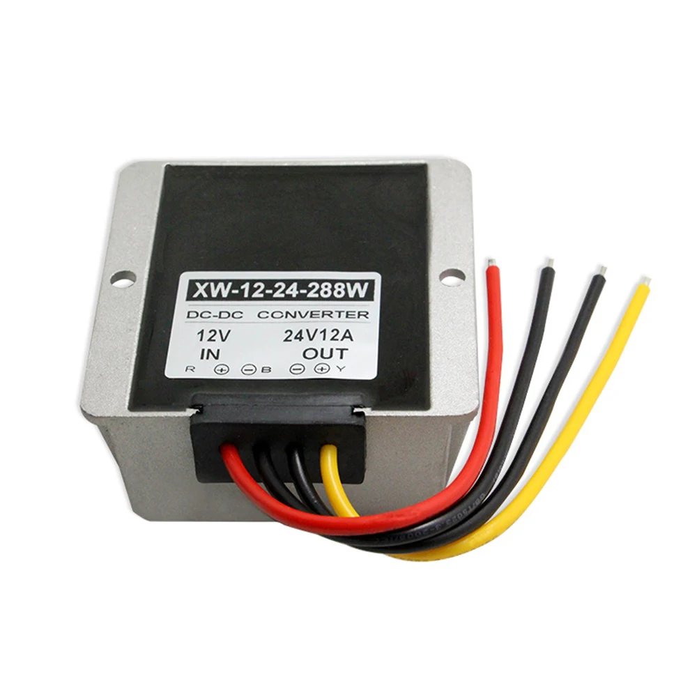 XINWEI 12V to 24V 12A 288W Step Up Power Converter DC Boost Module Waterproof for Car Alarm LED HUD and More | Обустройство дома