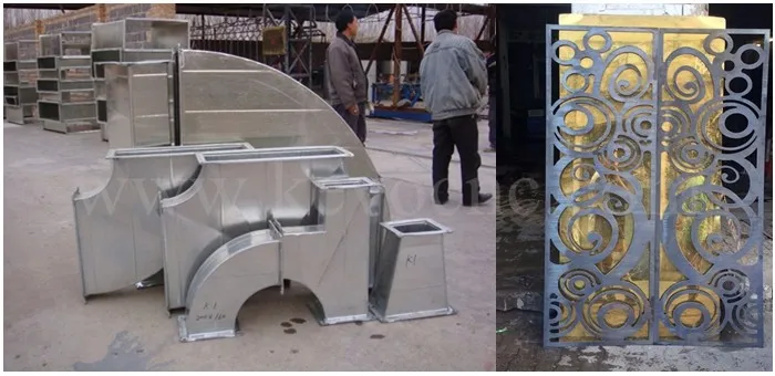 Металлические трубы листового металла CNC станок плазменной резки с китайским Huayuan плазменный генератор