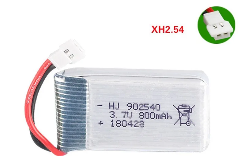 800 мАч 3,7 в lipo Батарея для X5 X5C X5S X5SC X5HW X5HC X5SW X25 X300 X400 X500 X800 HJ818 HJ819 HD1315 3,7 V 800 мА/ч, Батарея 1 шт