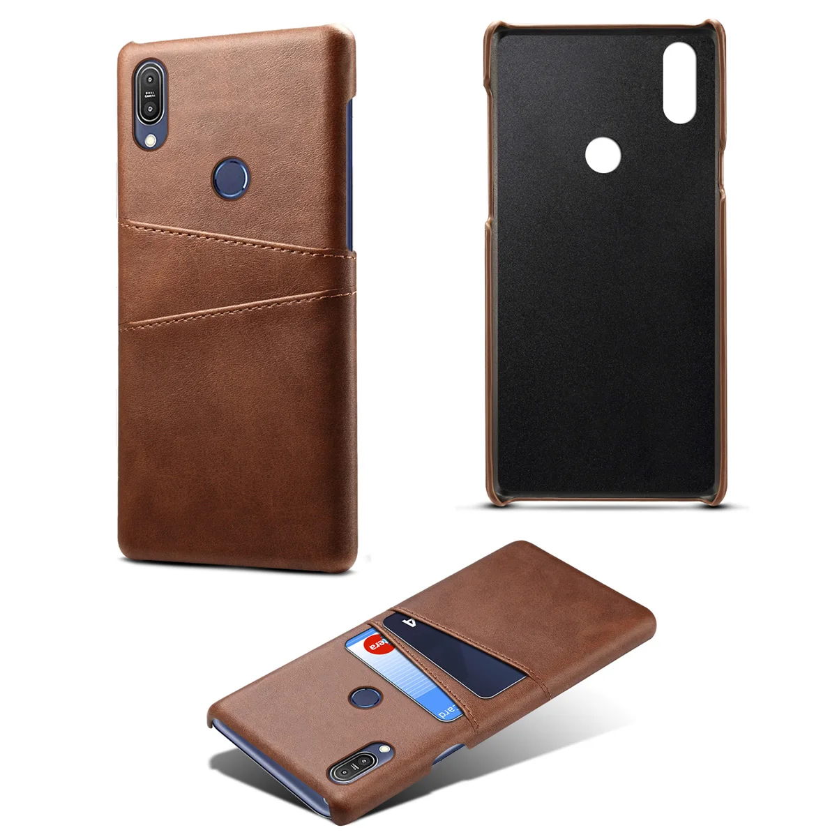 Чехол CASEWIN для Asus Zenfone Max Pro M1 ZB601KL Тонкий ретро чехол из искусственной кожи с