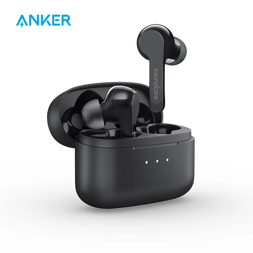 Беспроводные наушники Soundcore, Anker Liberty Air Bluetooth 5, наушники с сенсорным управлением, Графен Улучшает звук с шумоподавлением Micro