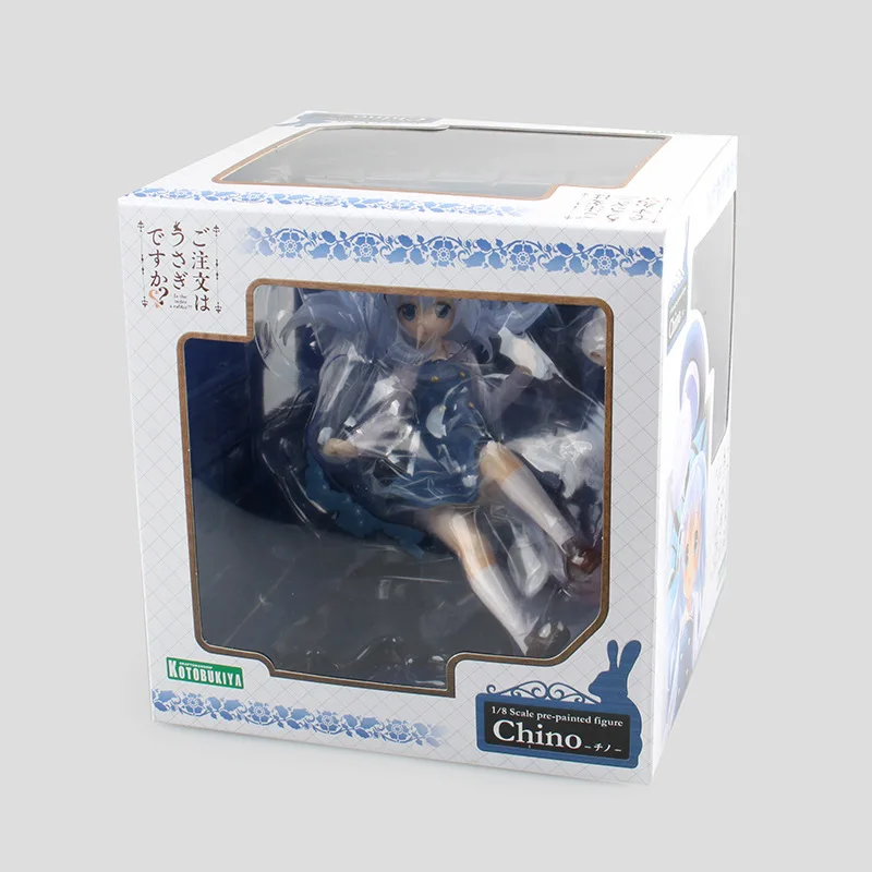 Chino Kafuu Coniglio Casa Giapponese аниме фигурка ПВХ Модель Коллекция экшн и игрушка Per Il Natale/Regalo