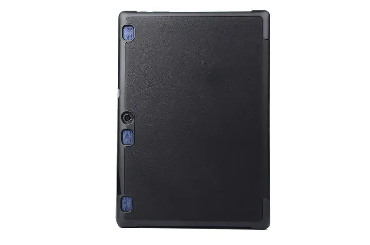 Black 3 в 1 Смарт из искусственной кожи подставка чехол Обложка для lenovo Tab 2 A10-70 A10-70F A10-70L A10 70 A10-30 x30 x30f A10-70C планшеты+ пленка+ ручка - Цвет: Black