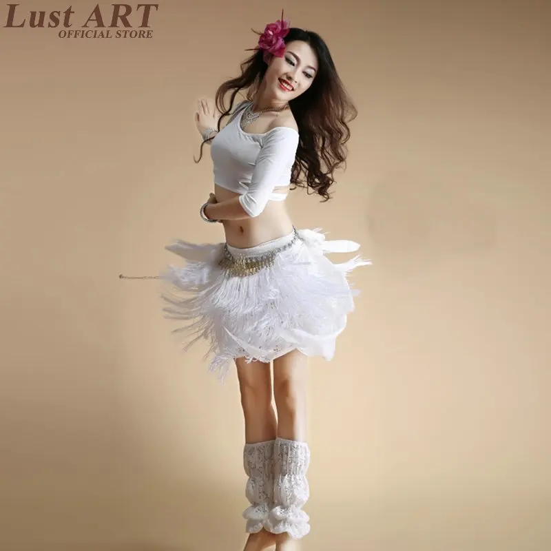 Новое прибытие живота Танцевальный костюм пикантные Женские Танцы комплект