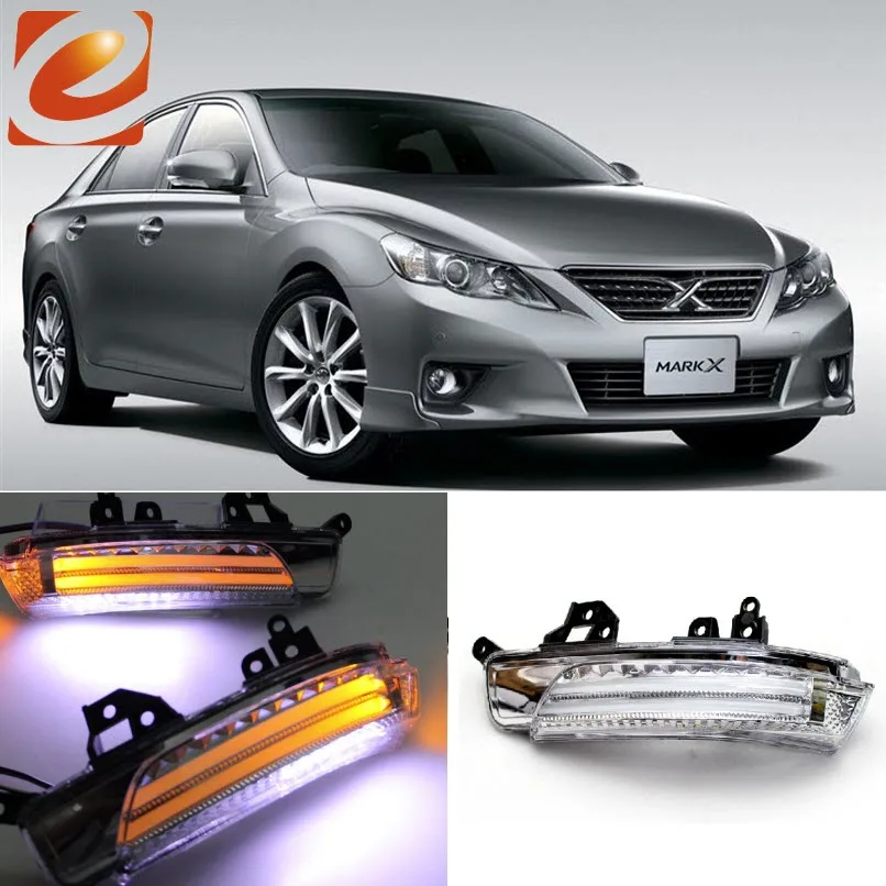 EeMrke для Toyota Reiz MarkX 2010 2011 2012 2013 2014 боковые фонари зеркала заднего вида светодиодный