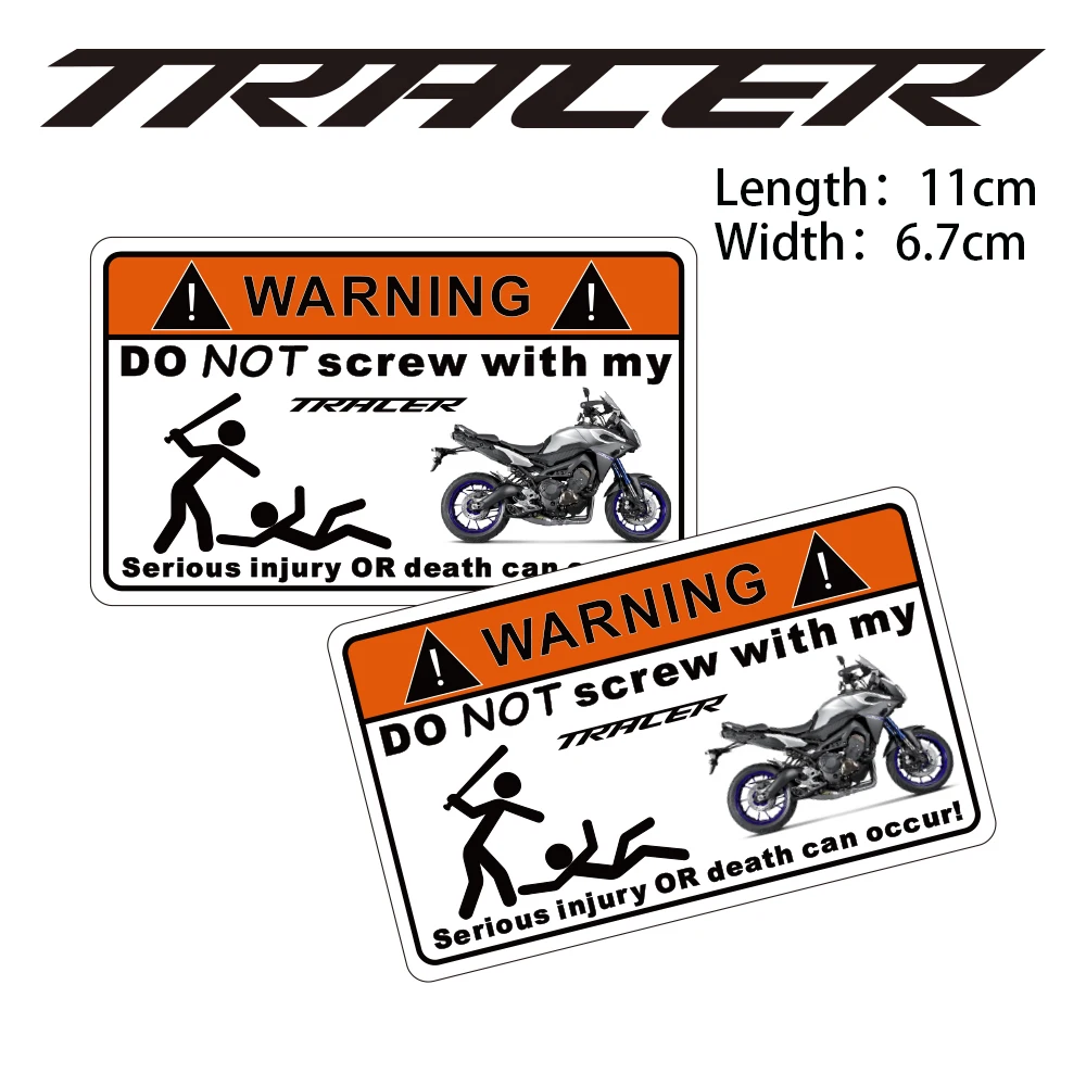 

KODASKIN Motorcycle Cheap 2D Creative Warning Sticker Decal for Benelli TRACER
