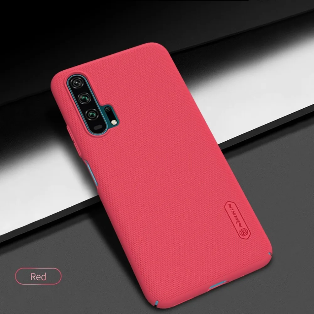 Red Для huawei Honor 20s чехол для глобальной версии Nillkin супер матовый защитный жесткий чехол из поликарбоната чехол для huawei Honor 20 Pro Чехол для телефона - Цвет: Red