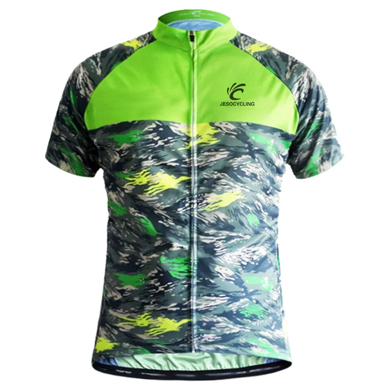 Мужская велосипедная майка Pro Team дышащая с коротким рукавом MTB одежда для