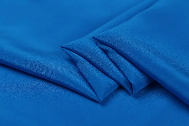 Howmay женский сарафан из 100% шелка 12 момме 45 дюймов 114 см синий 108 #|crepe de chine|fabric crepepure