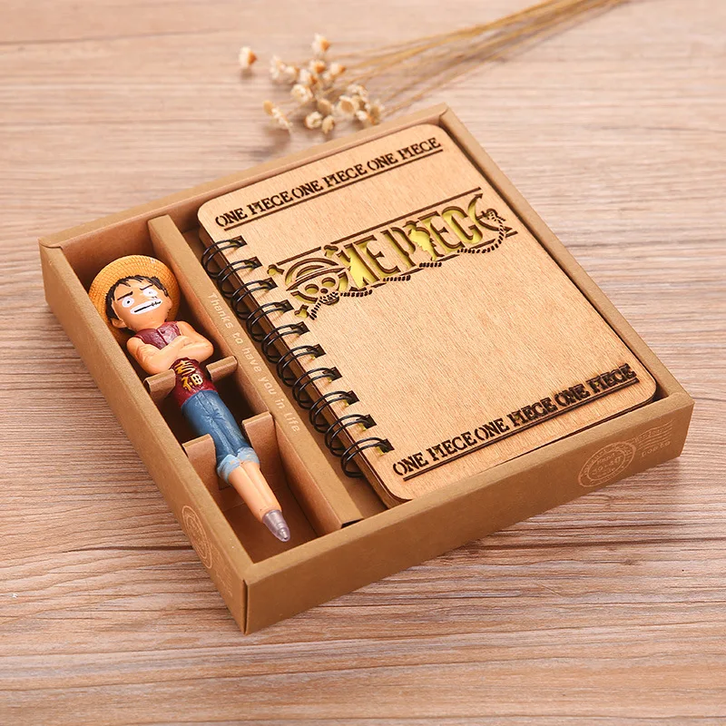 Японский аниме ноутбук креативный милый деревянный чехол канцелярские