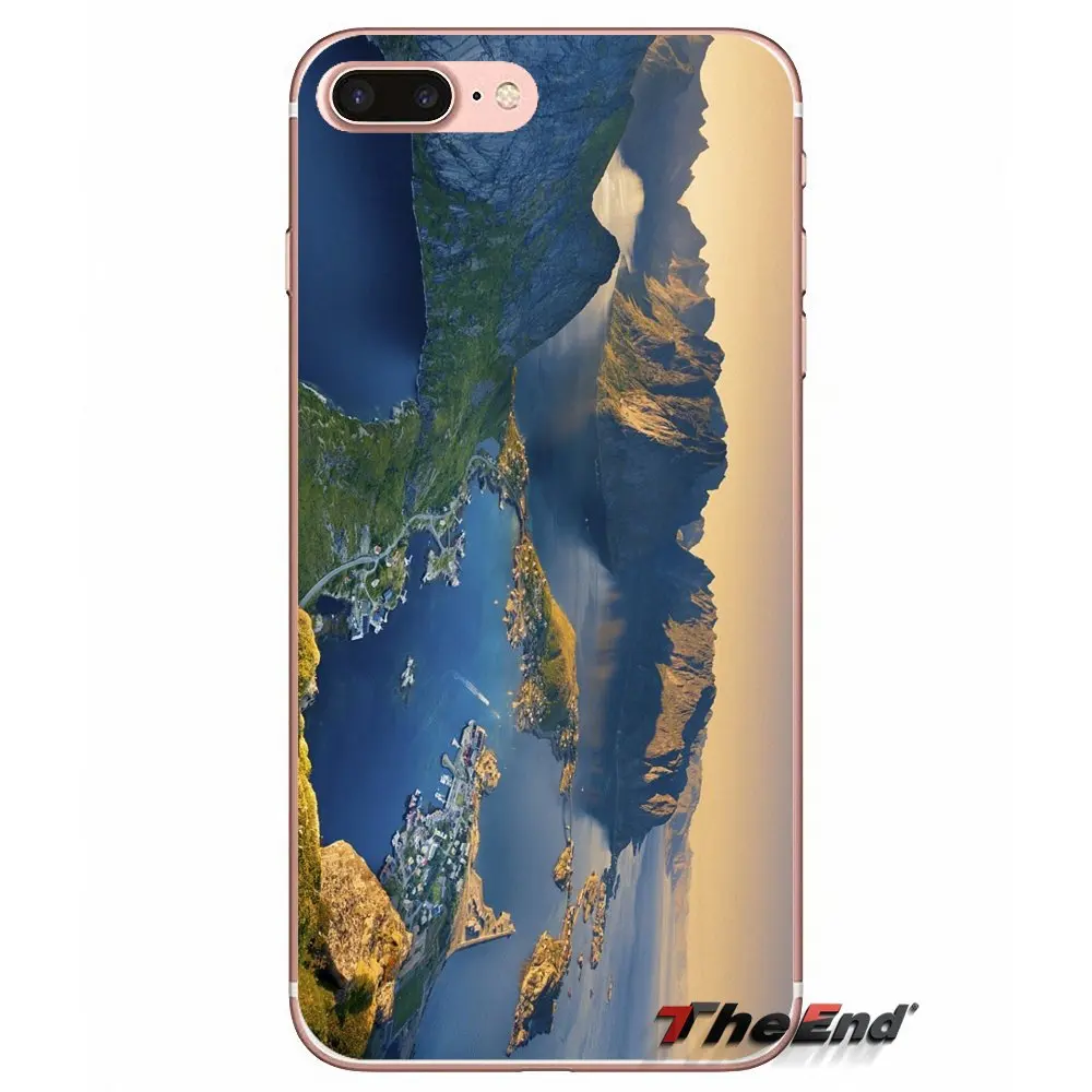 Чехол для Xiaomi Redmi 4 3 3S Pro Mi3 Mi4 Mi4i Mi4C Mi5 Mi5S Mi Max Note 2 Loving Sea Mountain Norway Rainbow|note 2|case casecase mi |