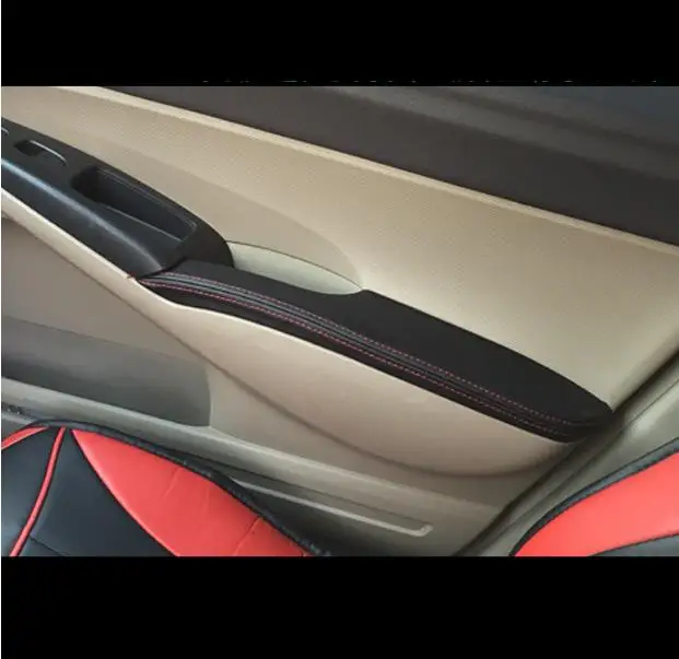 Для Honda Civic 8 2004 2005 2006 2007 -2011 Защитная панель из микрофибры для подлокотника