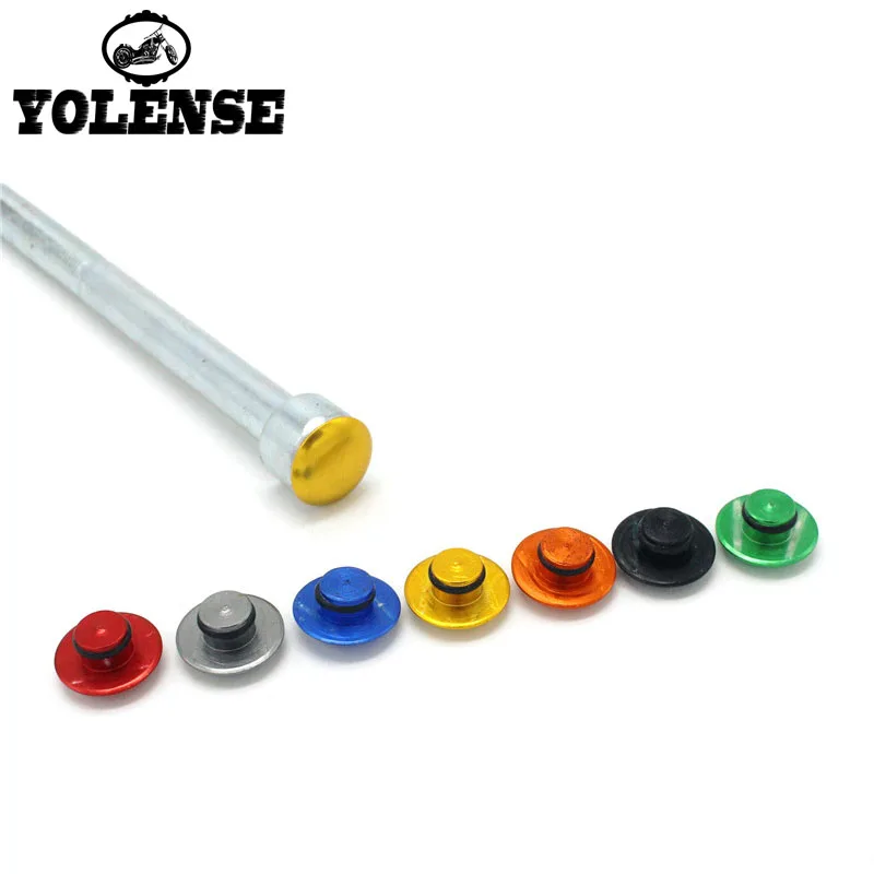 

10Pcs Motorcycle Universal M10 10MM Hex Socket Bolt Screw Nut Head Cover Cap Aluminum Alloy Moto Accessories