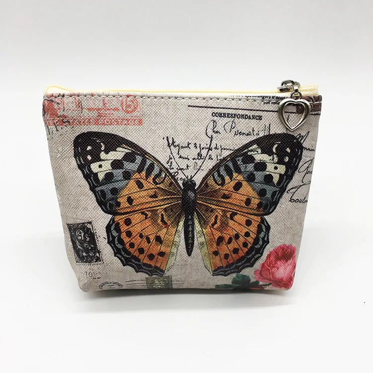 Бесплатная доставка! 1 партия = 12 шт.! Новый Кошелек для монет с рисунком