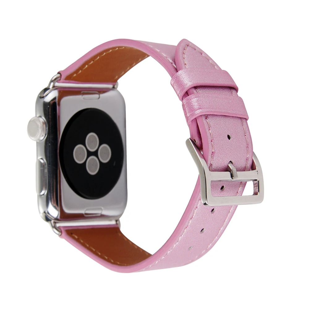 Стильный ремешок XAMS из искусственной кожи для Apple Watch Series 3 42 мм 38 браслет iWatch 2 1 с