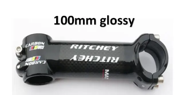 glossy 3K карбоновый комплект рулей для велосипеда MTB велосипед подъем/плоский руль и вынос и карбоновый Подседельный штырь велосипедные запчасти для горного и дорожного велосипеда XXX - Цвет: glossy