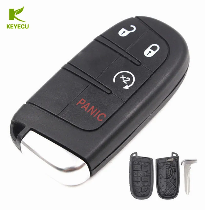 Брелок KEYECU для Chrysler 300 Dodge Challenger Charger Journey Jeep Grand Cherokee|fob|fob casefob key |
