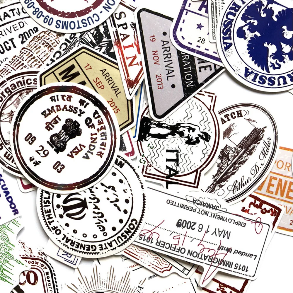 60 шт крутые наклейки с логотипом Стикер на годовщину Забавный подарок для гейкса