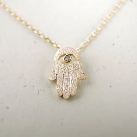 Модная женская подвеска Hamsa женское ожерелье с золотым/серебряным покрытием