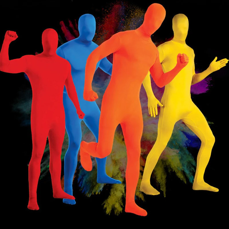 Мужской Невидимый плащ Косплэй ниндзя ночной Маскарад комбинезон Хэллоуин