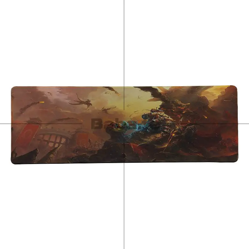 LockEdge 40X90cm Babaite пользовательский Мир кожи Warcraft WOW заказной Ноутбук игровой коврик для мыши уникальная настольная панель игра Lockedge большой коврик для мыши - Цвет: LockEdge 40X90cm