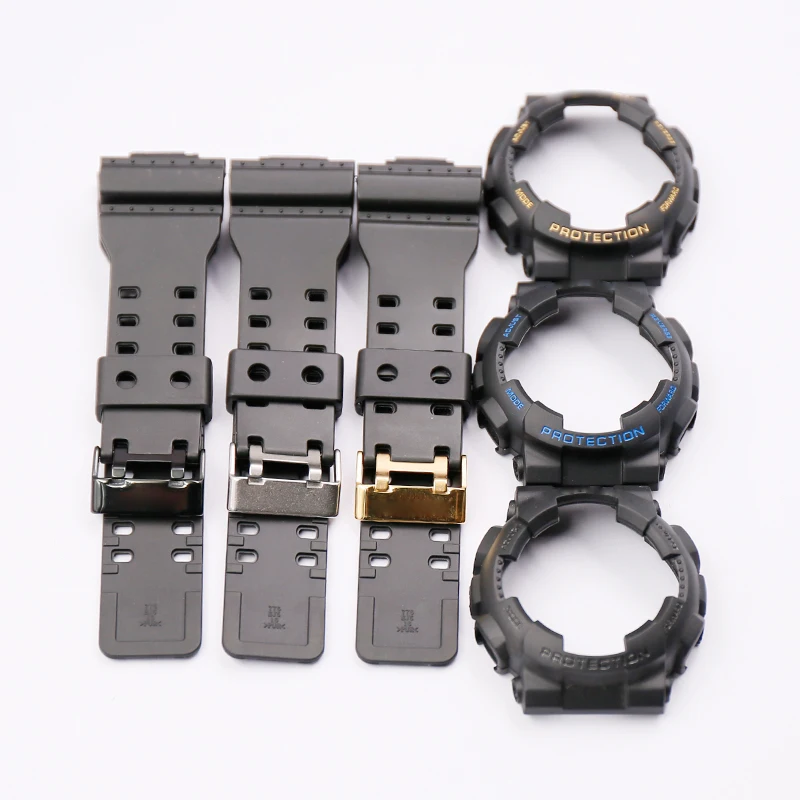 Аксессуары для часов Ремешок из смолы Casio G-SHOCK GA / GD/GLS-100 110 120 мужчин и женщин