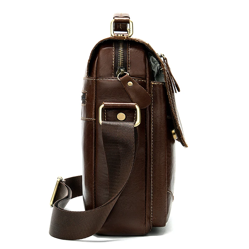 WESTAl мужская сумка через плечо из натуральной кожи для мужчин винтажная