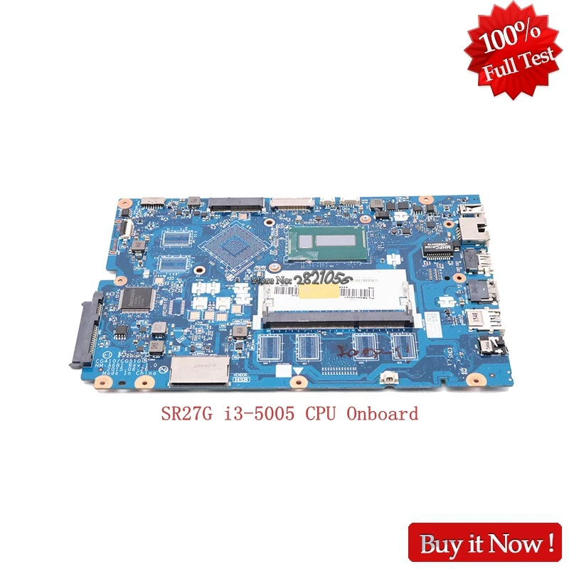 Материнская плата Nokotion 5B20K25407 для ноутбука Lenovo ideapad 100 15IBD с SR27G|Материнские платы| |