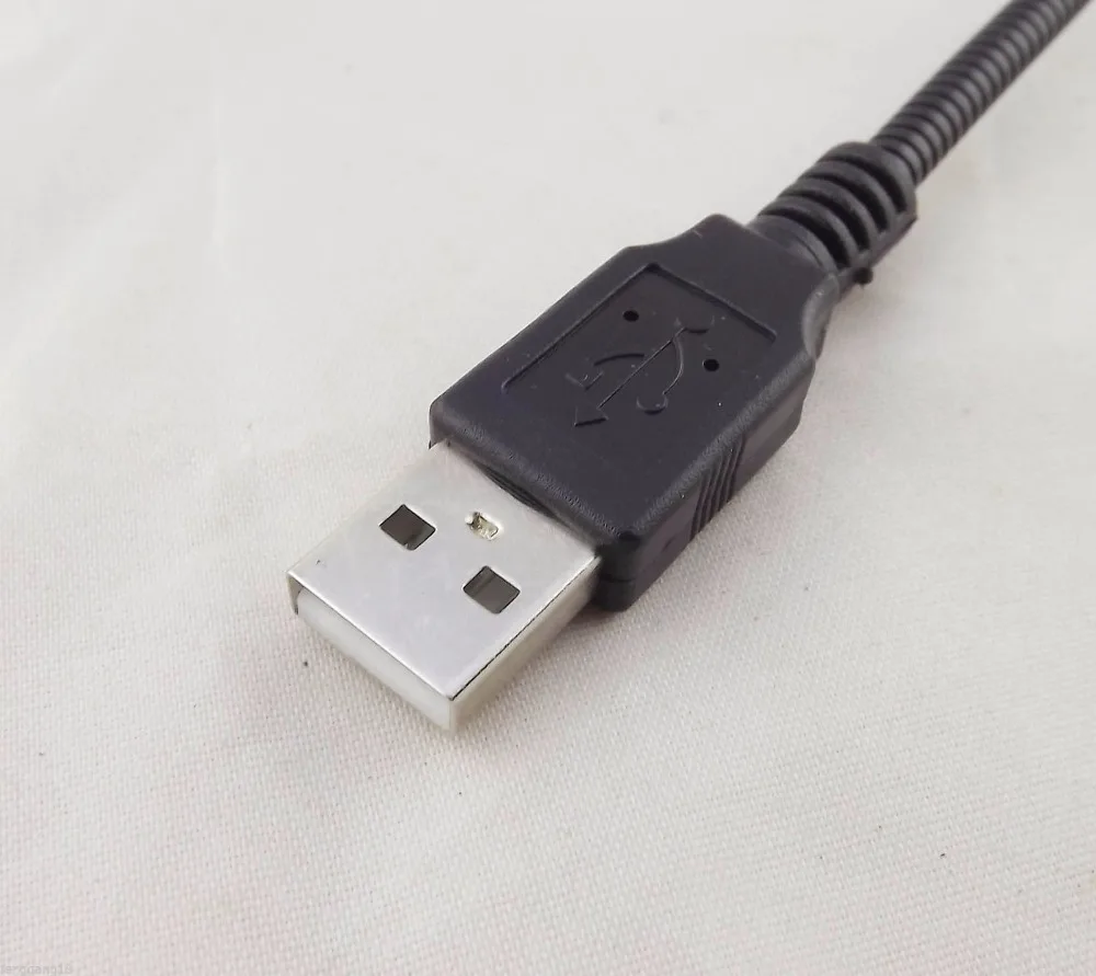 1 шт. USB 2,0 A мужчин и женщин подставка держатель данных мощность гусиная 30 см гибкий кабель