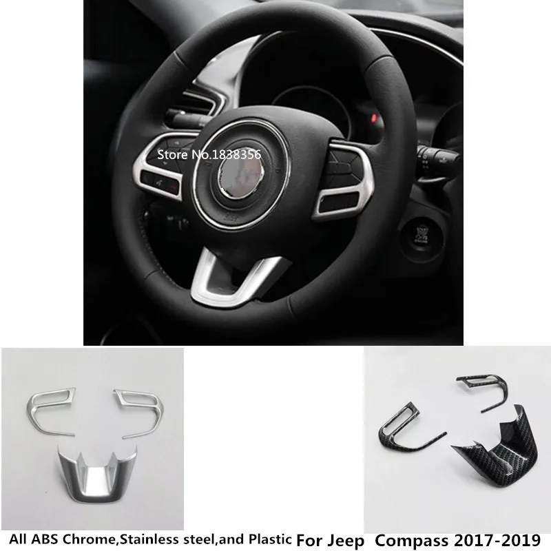 Автомобильная наклейка чехол для рулевого колеса фоторамка лампы панель Jeep Compass
