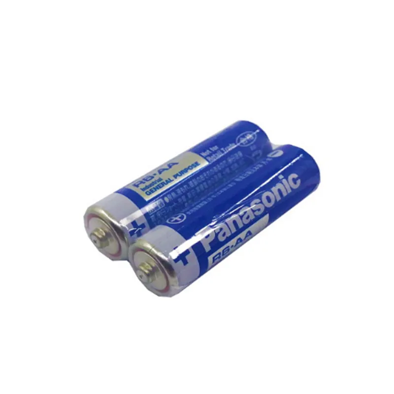 2 шт. Panasonic R6 1,5 в AA батареи щелочные батареи без ртути сухой аккумулятор для электрической игрушки фонарик часы мышь