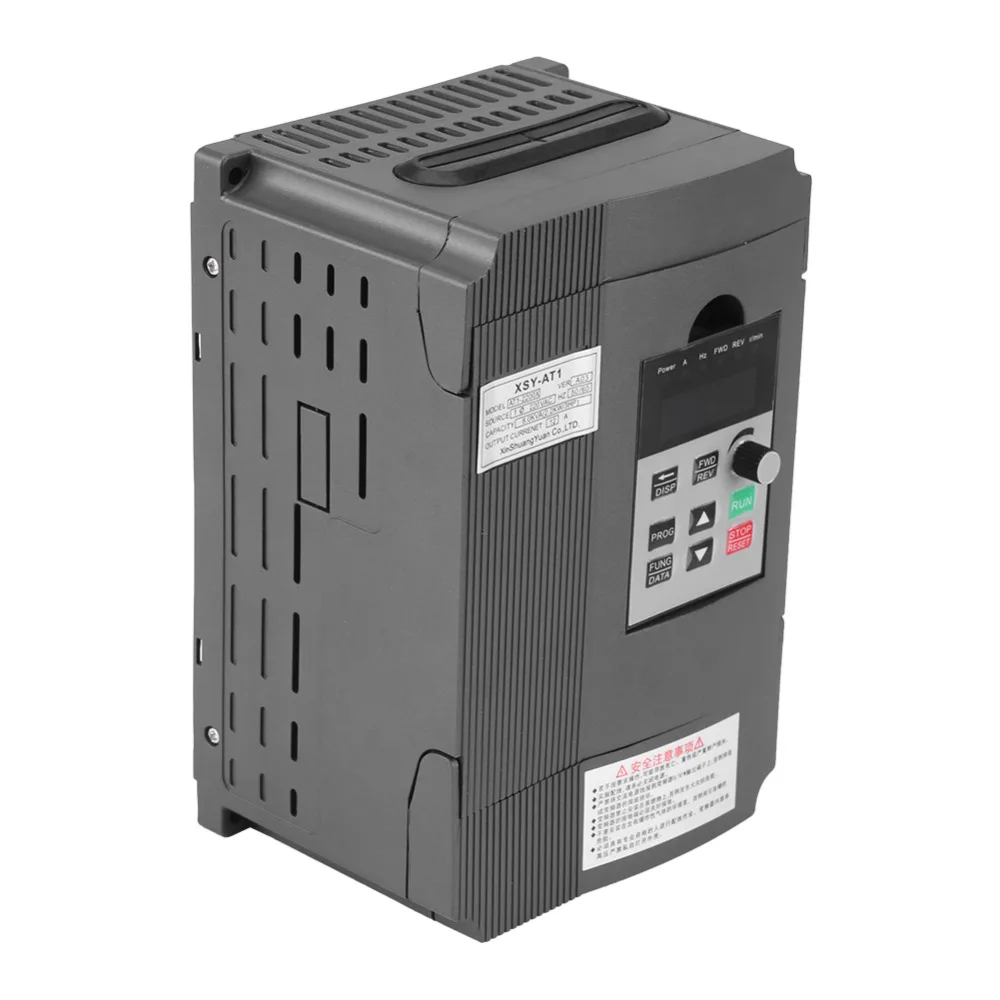 220 V 3 фазы частотно регулируемый привод VFD Скорость контроллер 2.2kW двигатель