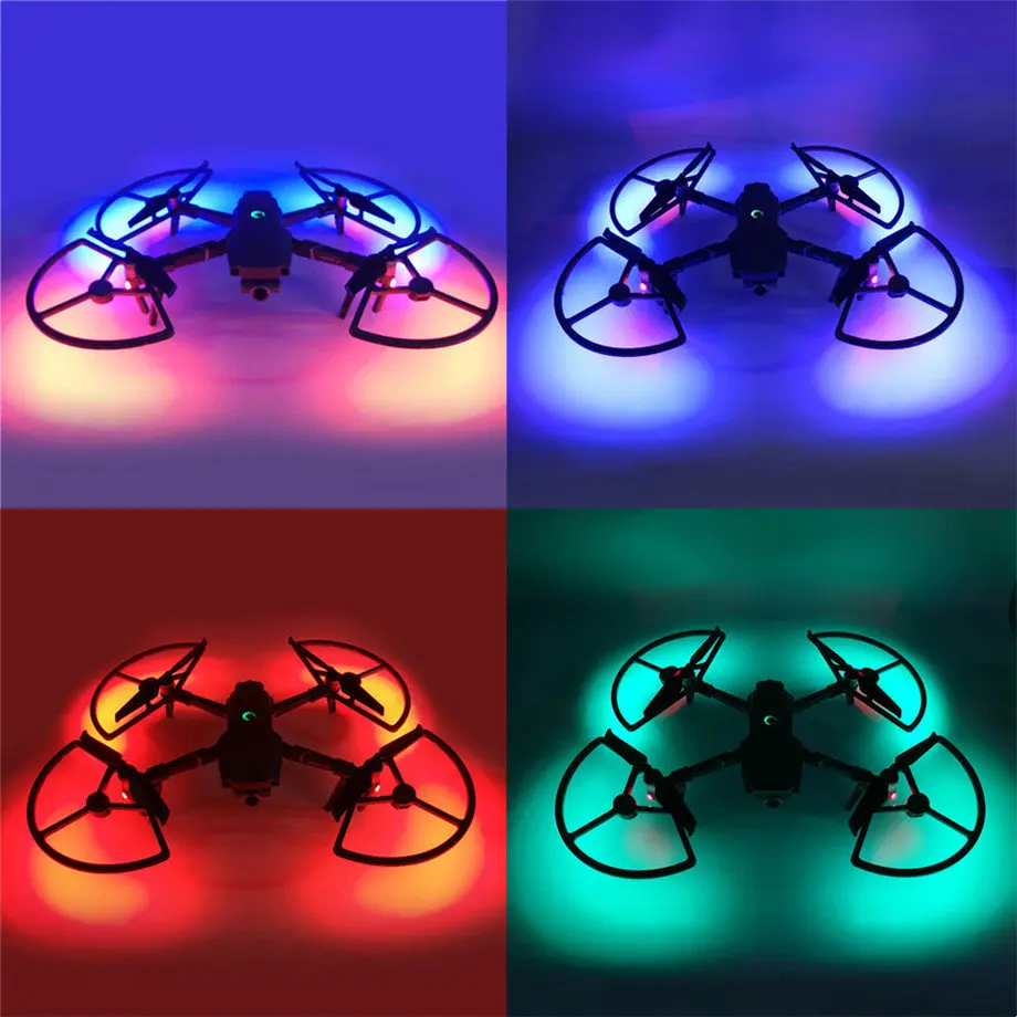 Светодиодные пропеллеры 8743F со стабилизаторами шасси удлинители для MAVIC 2 Pro/MAVIC Zoom