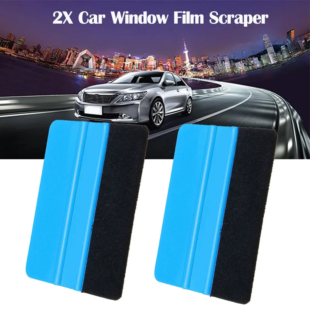 Франшиза 2xplastic + Войлок край автомобиля виниловая обертка Ракель пленка лобового