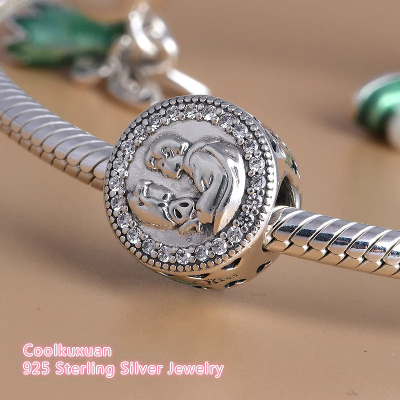 Подходит к оригинальному бренду браслеты из стерлингового серебра 925 пробы