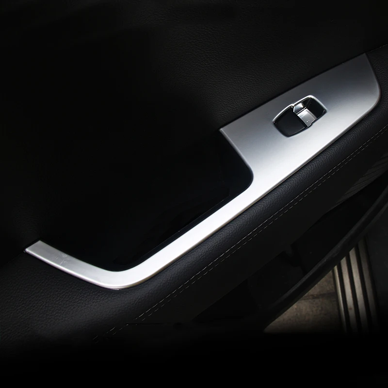 Для hyundai Creta IX25 16 хромированная Внутренняя дверь подлокотник оконный переключатель крышка декоративная панель управления авто аксессуары