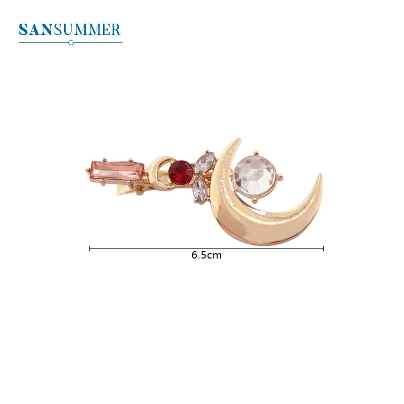 Аксессуары для волос SANSUMMER 2020 Модные металлические шпильки девочек Волшебная