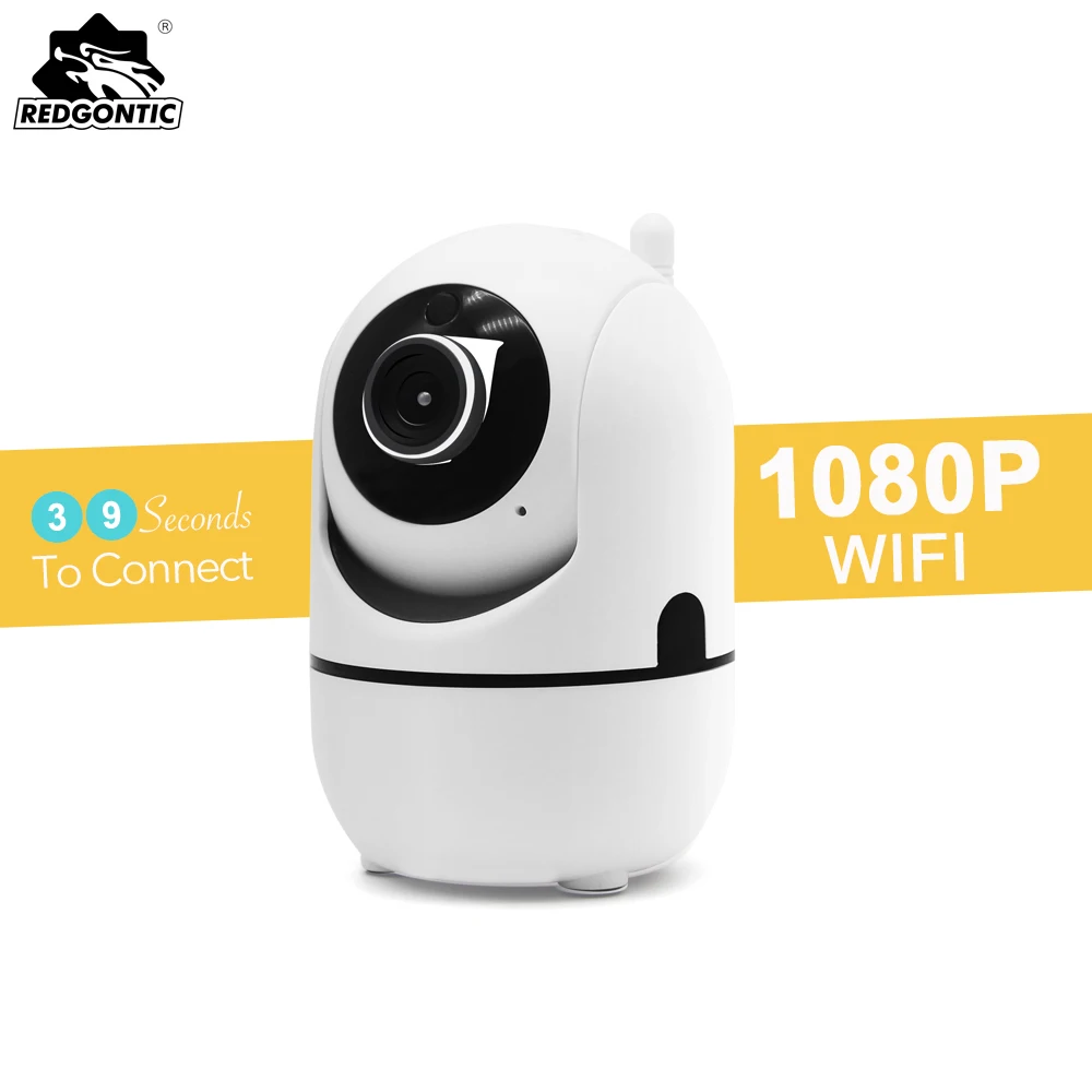 Мини IP Wifi камера 1080P Full HD ip Беспроводная sd карта PTZ автоматическая видеонаблюдения