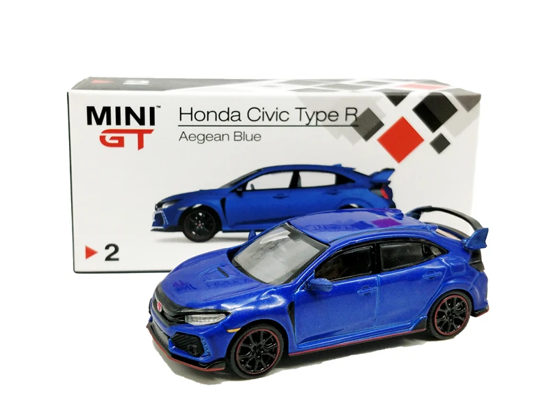 Модели 1:64 TSM Honda Civic Тип R литая модель автомобиля|Наземный транспорт| |
