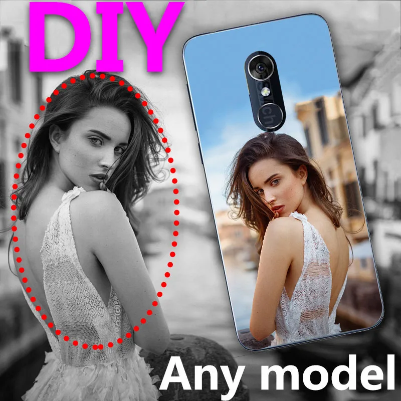 Чехол для Alcatel 3 5052D 5052y, индивидуальный дизайн, логотип с собственным именем, индивидуальная печать на фотографии, чехол для телефона Alcatel 3